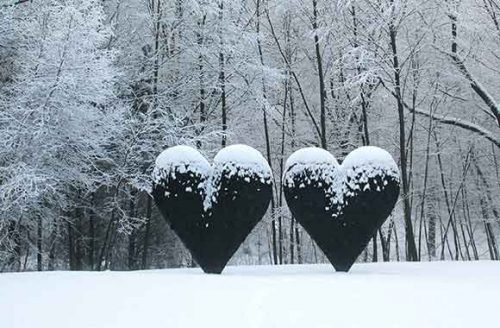 عکس رمانتیک زمستانی