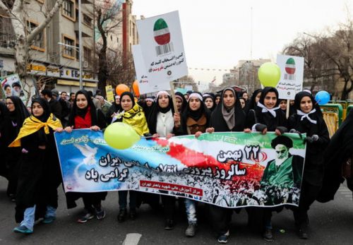 عکس های راهپیمایی 22 بهمن در سراسر ایران