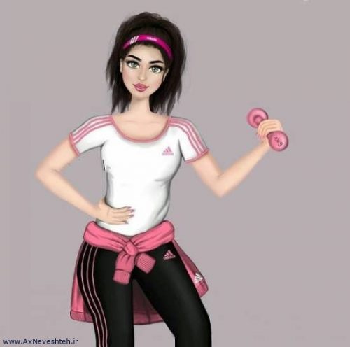 عکس پروفایل اسپرت ورزشی دخترانه - عکس اسپرت ورزشی دخترونه برای پروفایل