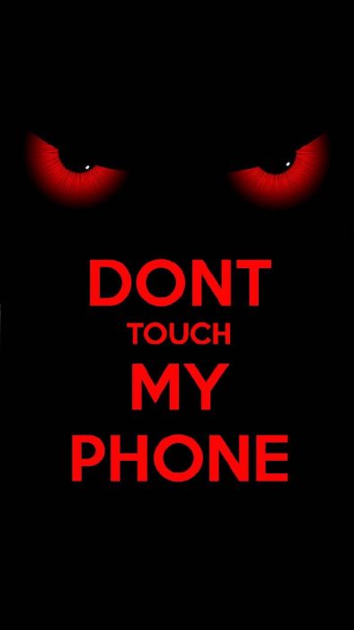 Download Dont Touch Red Wallpaper by dareyou2 - aa - Free on ZEDGE™ now. Browse mi… | Dont touch my phone wallpapers, Android phone wallpaper, Funny phone wallpaper