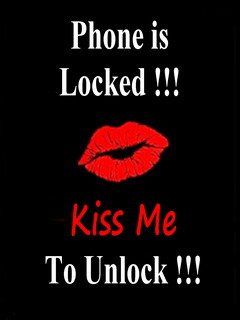 Phone Locked Kiss Me To Unlock Mobile Wallpaper | Kiss me, Dont touch my phone wallpapers, Phone lock