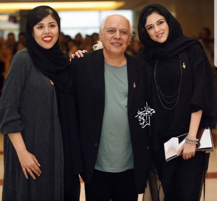 تیپ سِت دختران آقای کارگردان، ماهور و آهو در جشن حافظ+ عکس