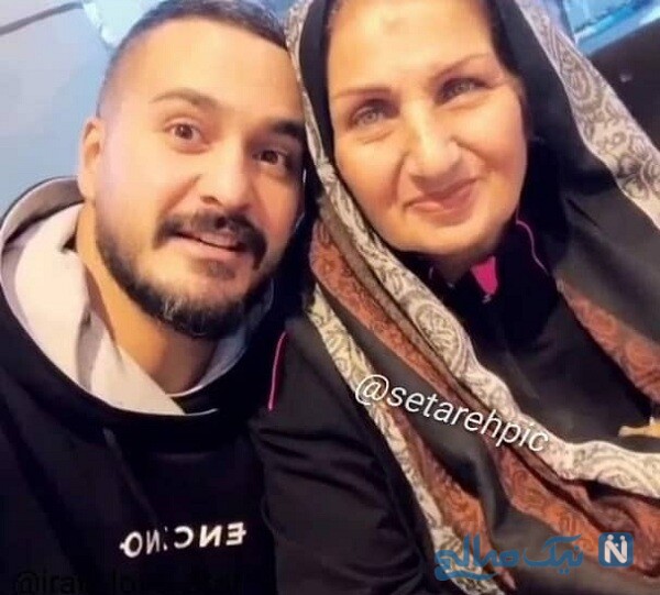 میلاد کی مرام بازیگر خوش استایل در کنار مادرش - نیوز پارسی